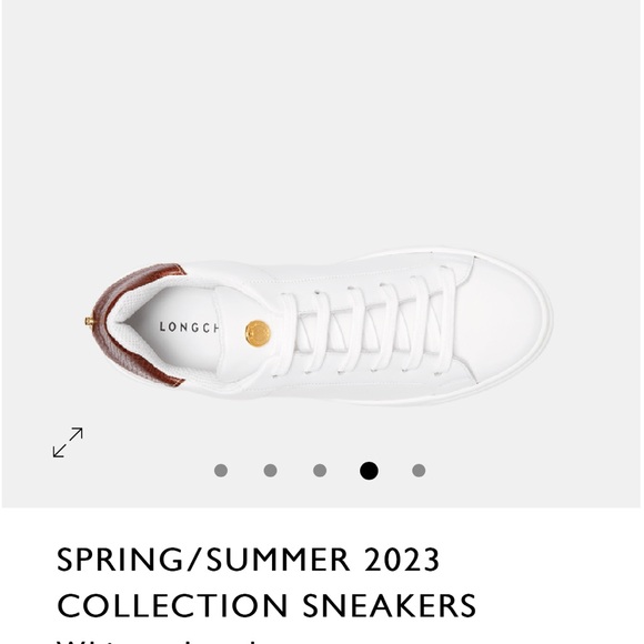 NIB Longchamp leather Tennis Shoes available in sizes 40 and 41
NIB - Picture 2 of 9